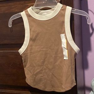 Beige tank